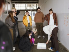 Workshop participants discuss the results